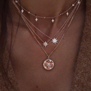 New Star Multi-layer Women Necklace