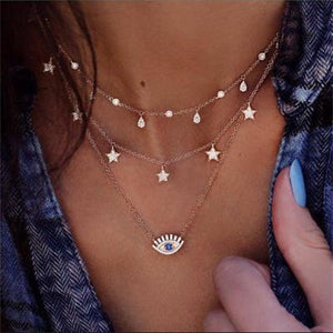 New Star Multi-layer Women Necklace
