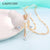 Elegant Gold Color Cross Pendant Necklace