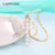 Elegant Gold Color Cross Pendant Necklace
