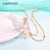 Elegant Gold Color Cross Pendant Necklace