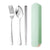 3pcs/set Cutlery Set Travel Portable Kitchen Tableware