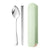 3pcs/set Cutlery Set Travel Portable Kitchen Tableware