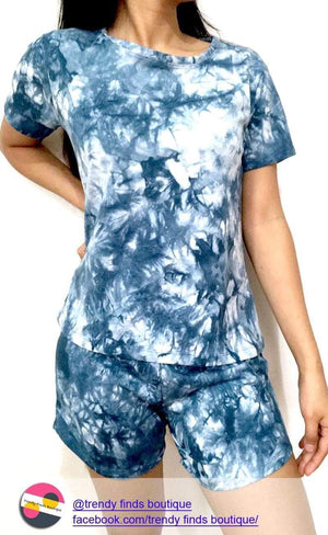 Denim Blue Dye Shirt Terno