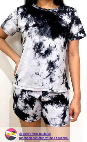 Black and White Dye Terno ( Light)